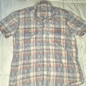 Lucky Brand Sugar Magic Wash Button Down Shirt SzL